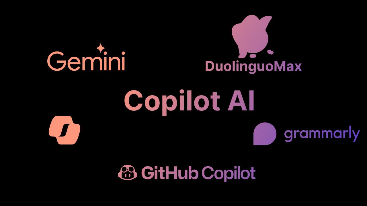 Forms of different Copilot AI